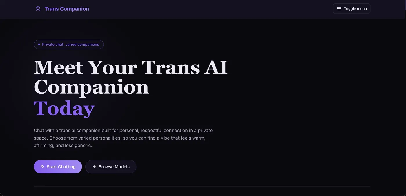Captura de pantalla de Trans Companion